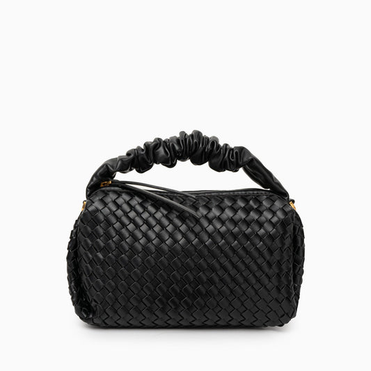 Onyx Woven Handbag – FIORENE