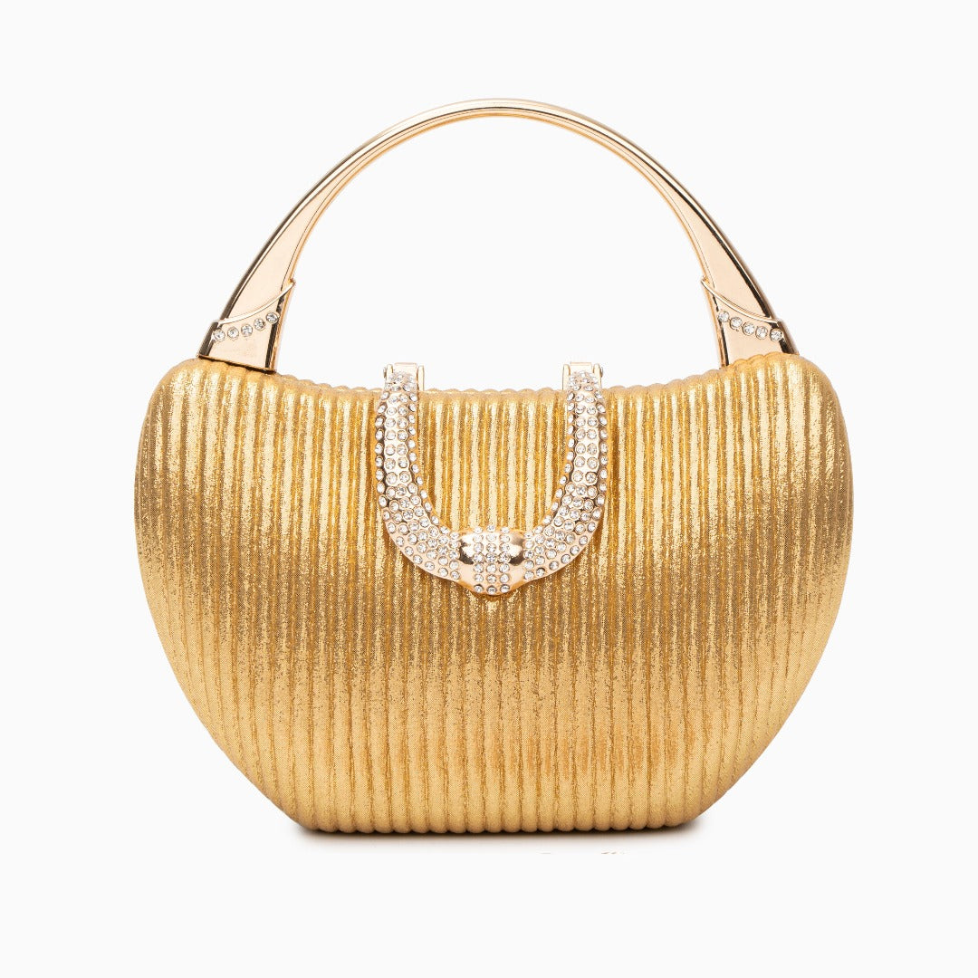 Golden Radiance Luxe Handbag - FIORENE