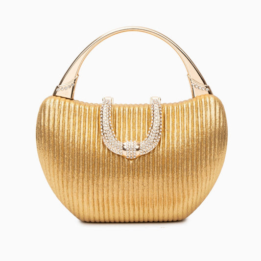 Golden Radiance Luxe Handbag - FIORENE