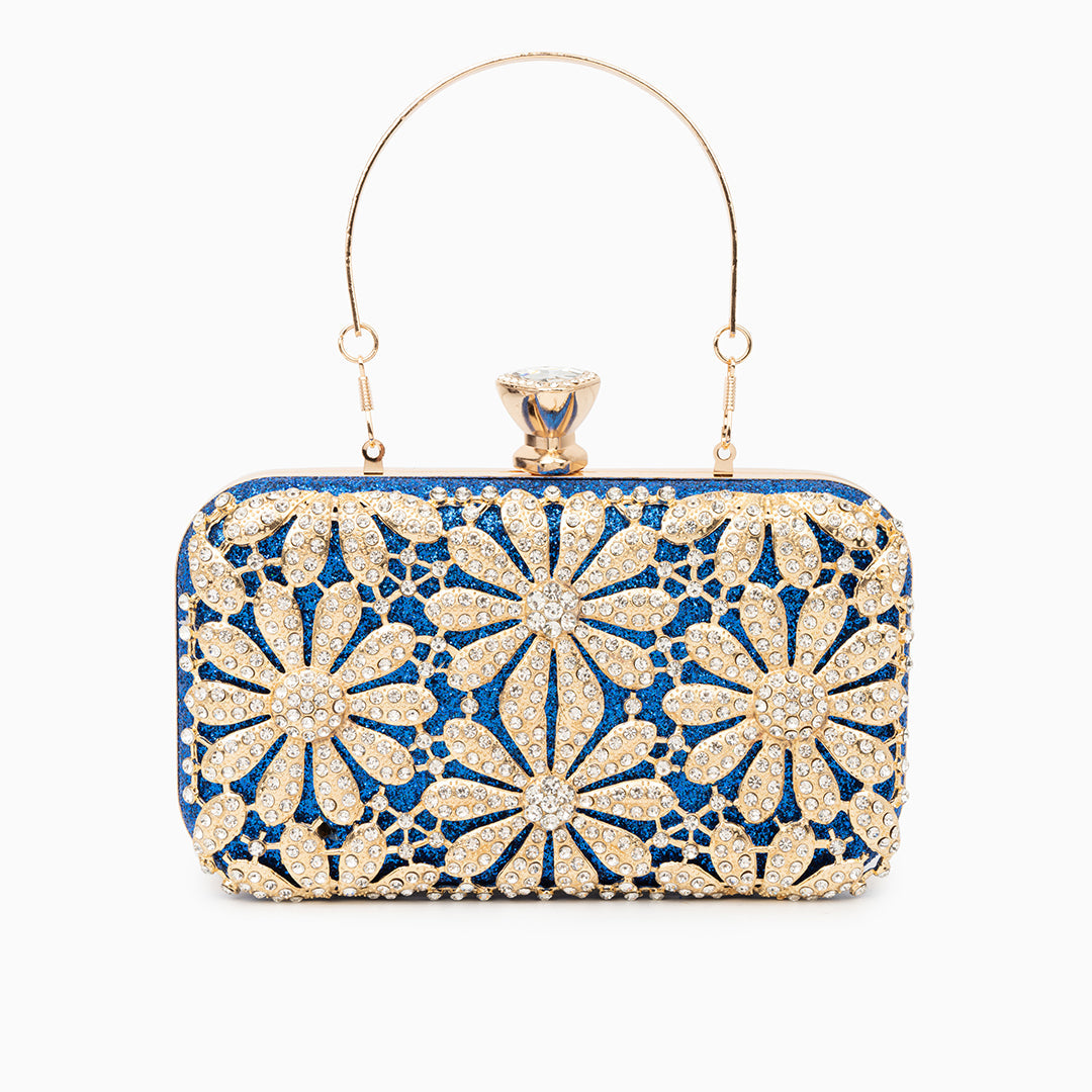 Golden Daisy Spark Clutch – FIORENE