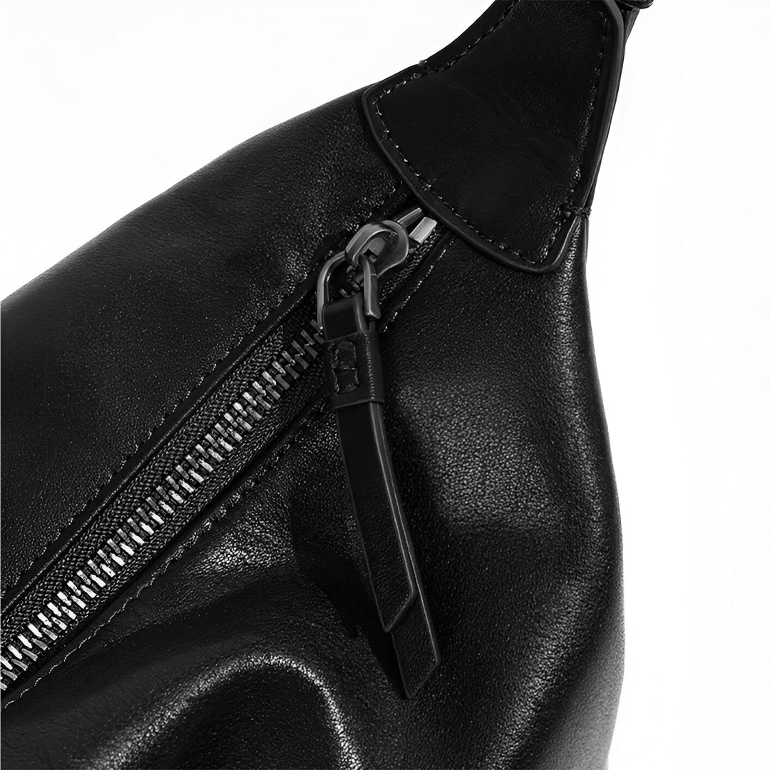 Merlot Crescent Shoulder Bag – FIORENE
