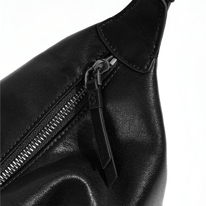 Merlot Crescent Shoulder Bag – FIORENE