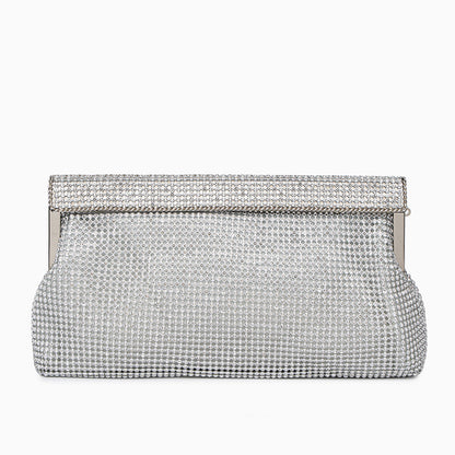 Celeste Golden Crystal Clutch – FIORENE