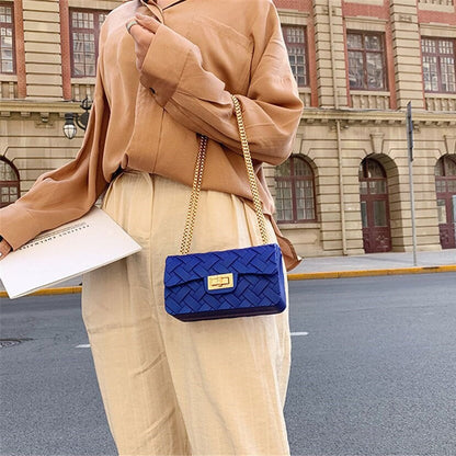 Royal Weave Crossbody Bag – FIORENE