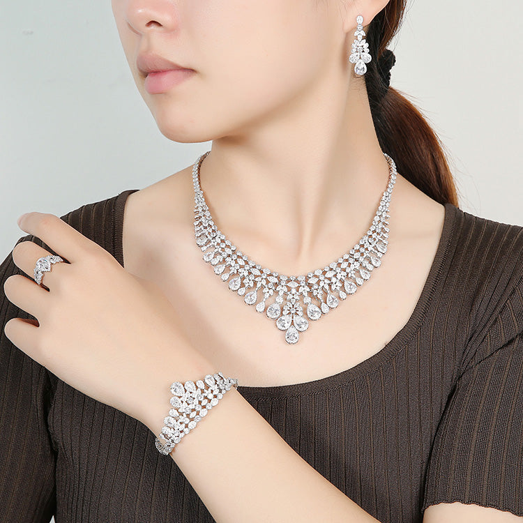 Diamond Cascade Elegance Set – FIORENE