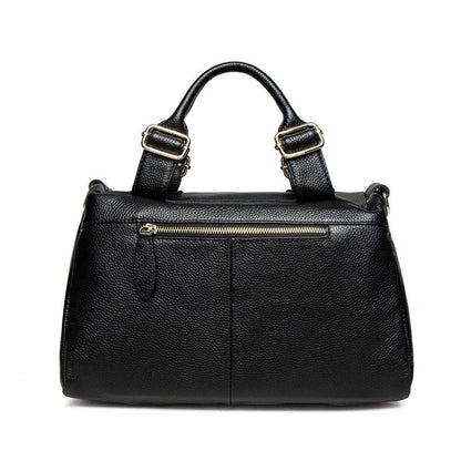 Midnight Embossed Blossom Handbag – FIORENE