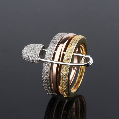 Lucente Shield Ring – FIORENE