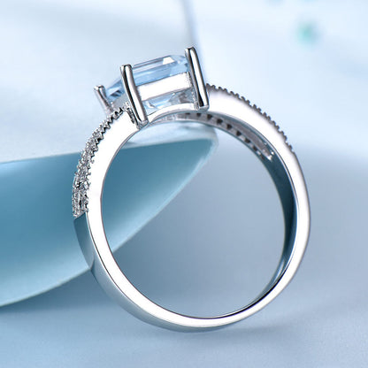 Verdelle Princess Cut Ring - FIORENE