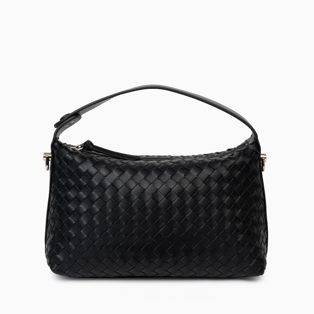 Midnight Woven Handbag – FIORENE