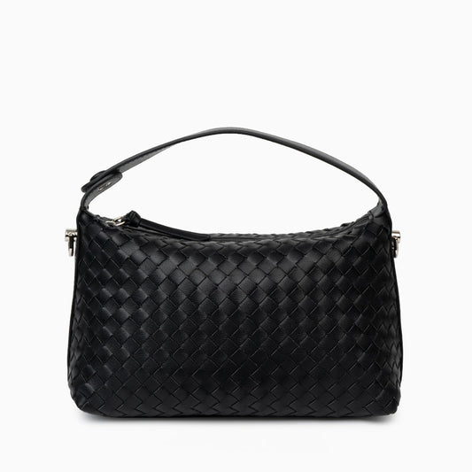 Midnight Woven Handbag – FIORENE