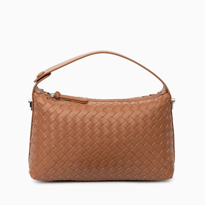 Toffee Woven Handbag – FIORENE