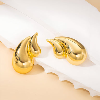 Golden Flow Earrings – FIORENE