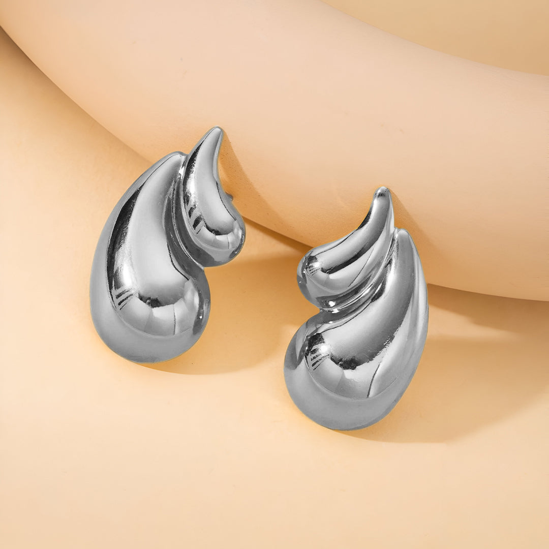 Golden Flow Earrings – FIORENE