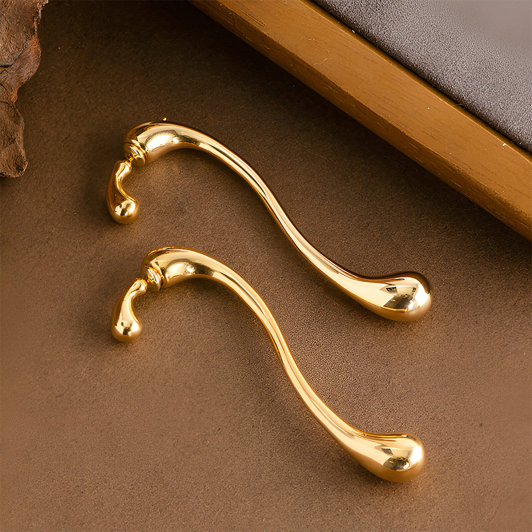 Liquid Gold Earrings – FIORENE