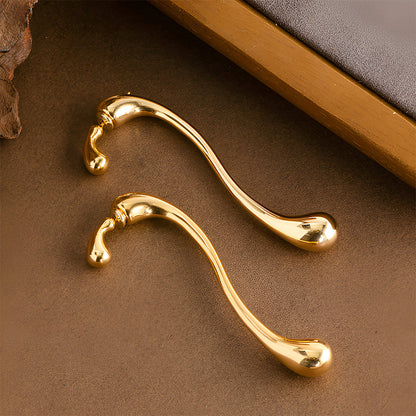Liquid Gold Earrings – FIORENE