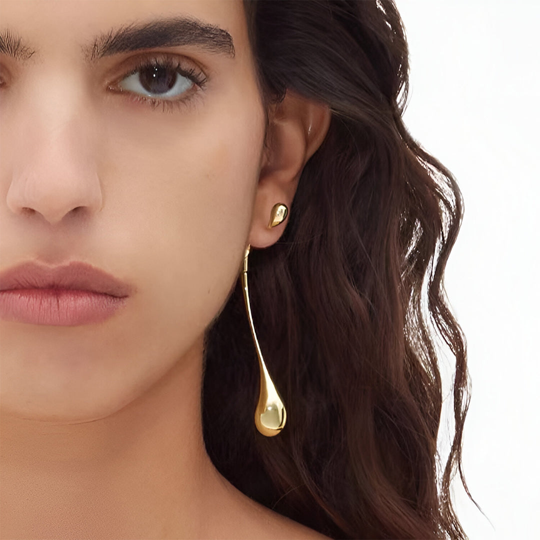 Liquid Gold Earrings – FIORENE