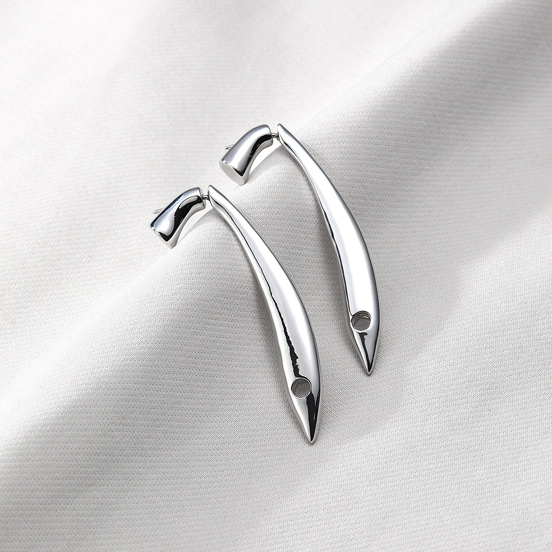 Golden Curve Earrings – FIORENE