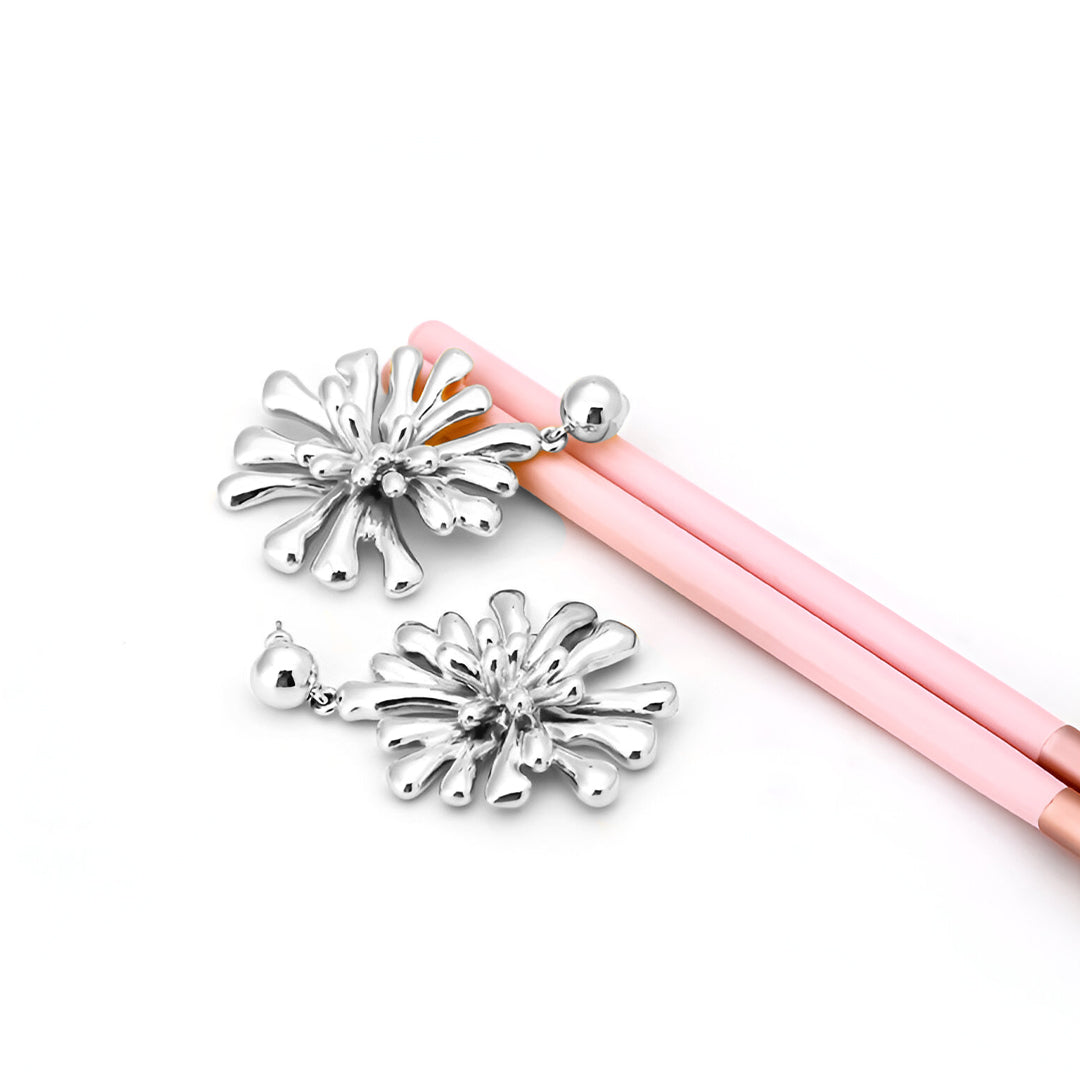 Golden Burst Earrings – FIORENE