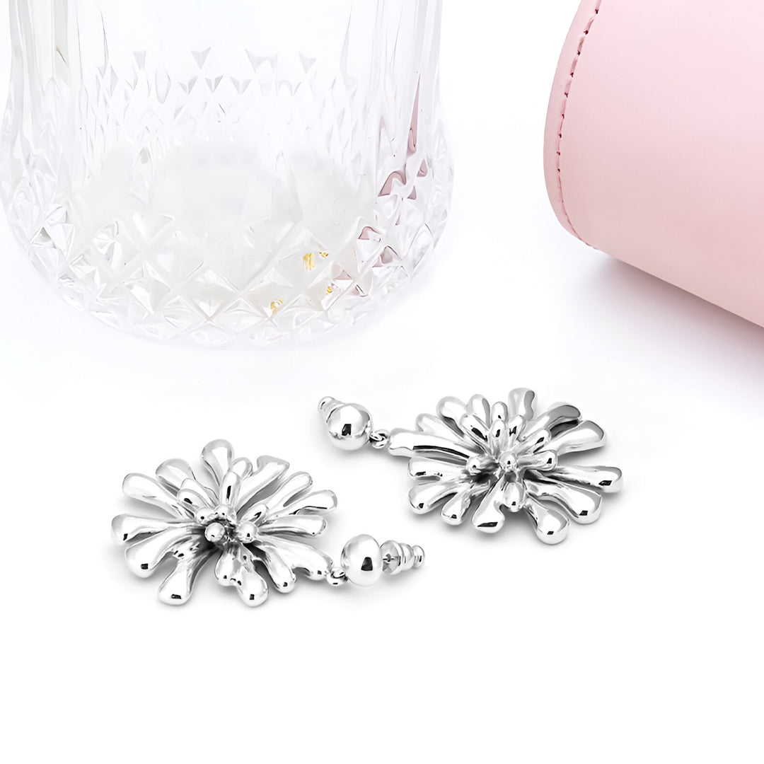 Golden Burst Earrings – FIORENE