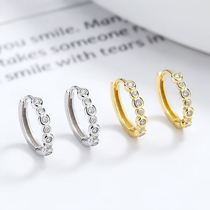 Diamond Dots Earrings  – FIORENE