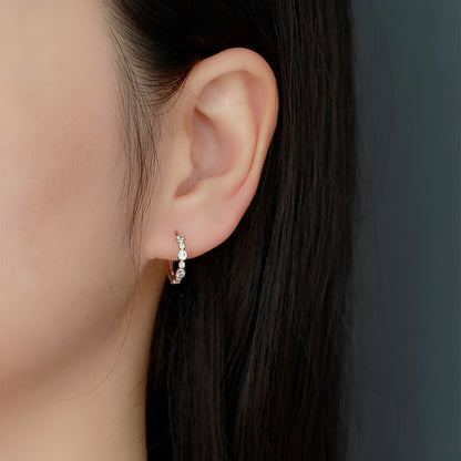 Diamond Dots Earrings  – FIORENE