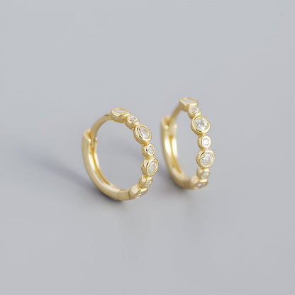 Diamond Dots Earrings  – FIORENE