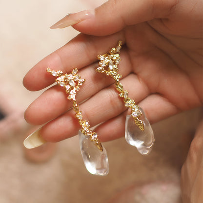 Starlight Pearl Drops Earrings – FIORENE