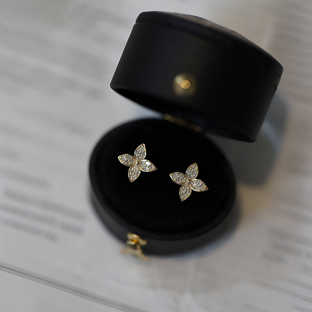 Blossom Crystal Earrings – FIORENE