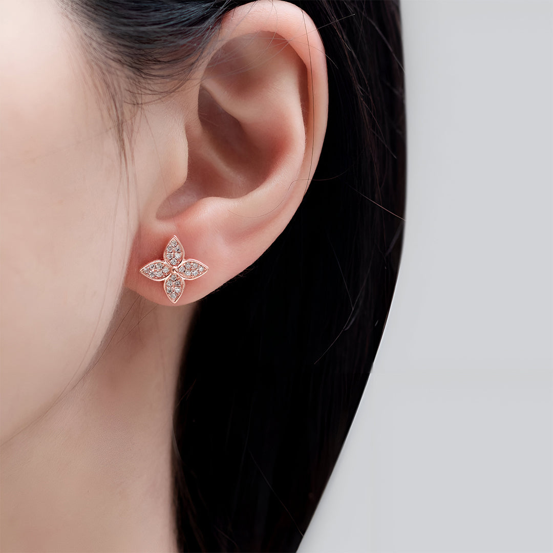 Blossom Crystal Earrings – FIORENE