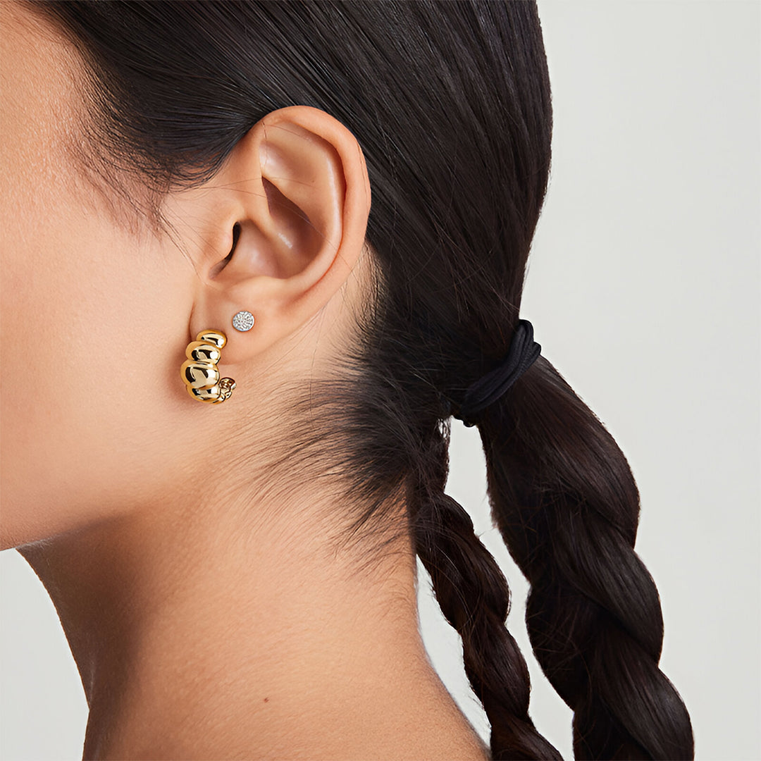 Bold Bubble Hoops Earrings – FIORENE