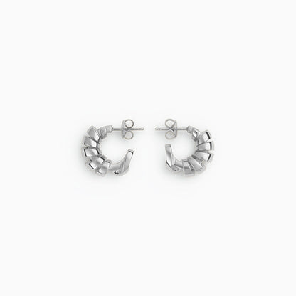 Golden Ribbon Hoops – FIORENE