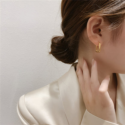 Silver Flow Earrings – FIORENE