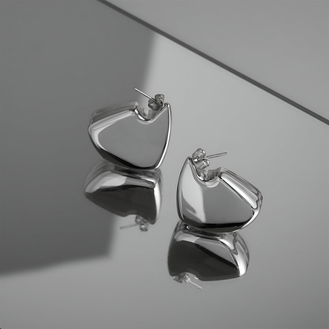 Golden Silhouette Earrings – FIORENE