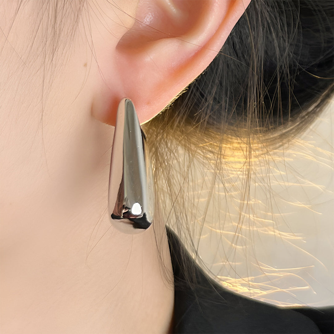 Golden Silhouette Earrings – FIORENE