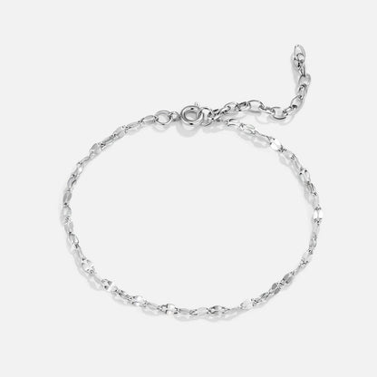 Arctic Lustrous Link Bracelet – FIORENE
