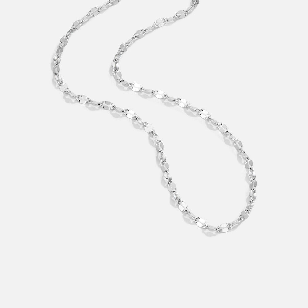 Arctic Lustrous Link Necklace – FIORENE