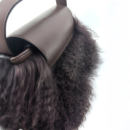 Violet Whisper Feather Clutch – FIORENE