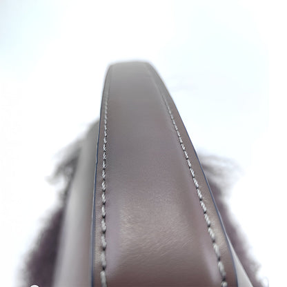 Violet Whisper Feather Clutch – FIORENE