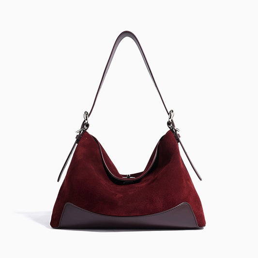 Velvet Charm Shoulder Bag - FIORENE