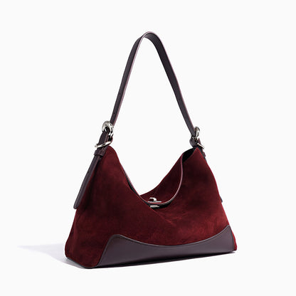 Velvet Charm Shoulder Bag - FIORENE