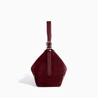 Velvet Charm Shoulder Bag - FIORENE