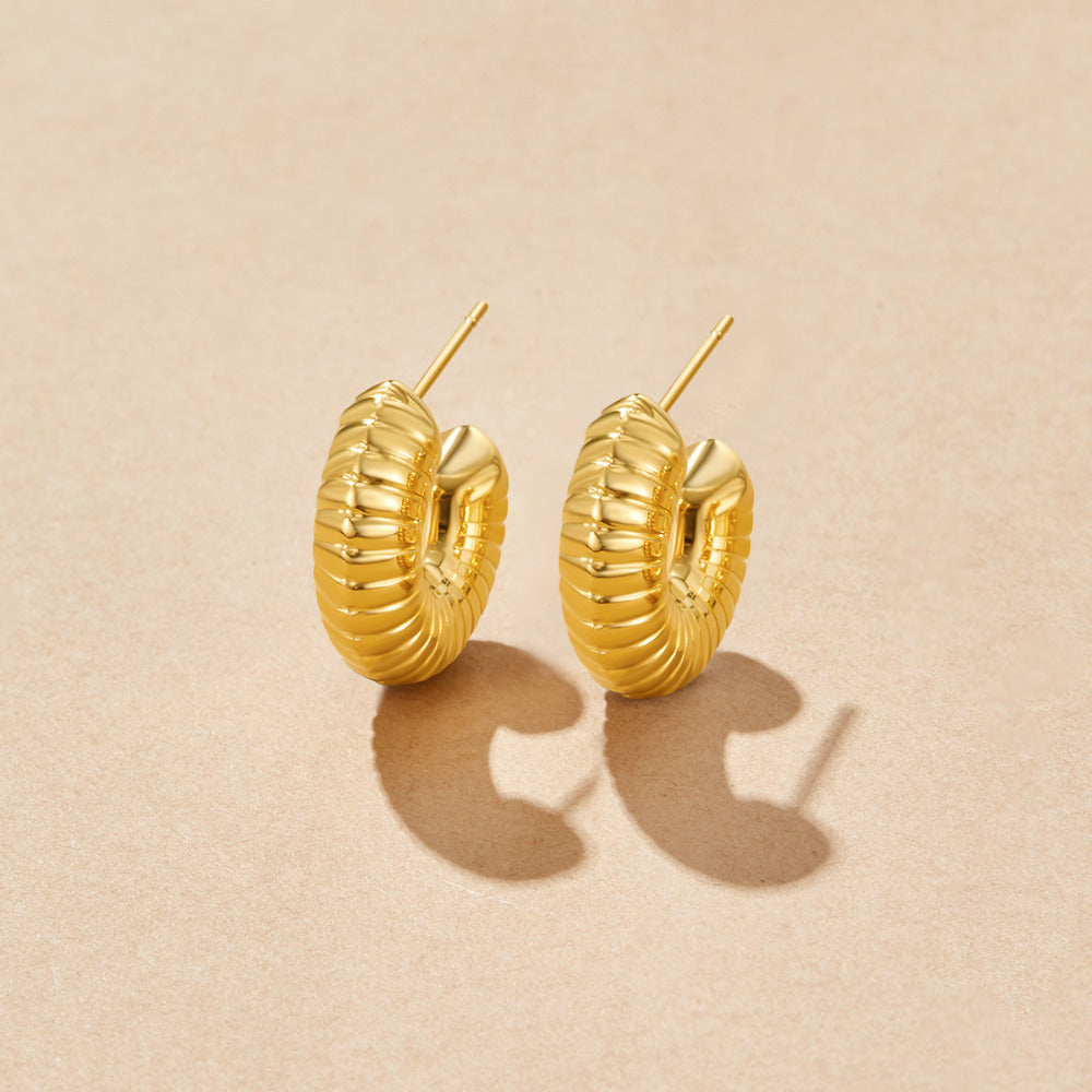 Radiant Swirl Earrings – FIORENE