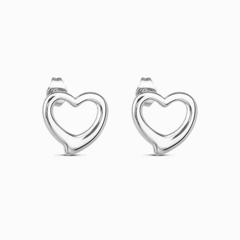 Lux Radiant Heart Earrings - FIORENE