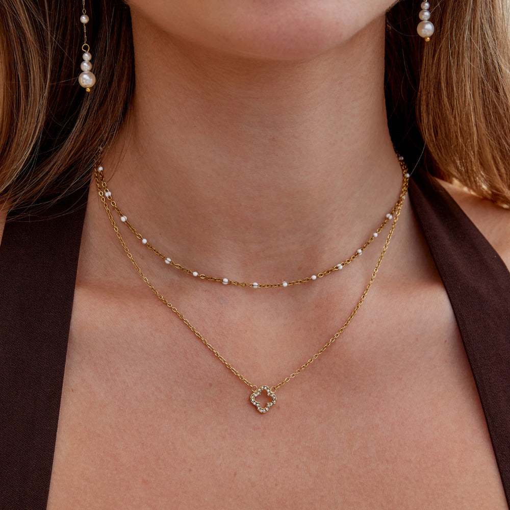 Radiant Clover Necklace – FIORENE
