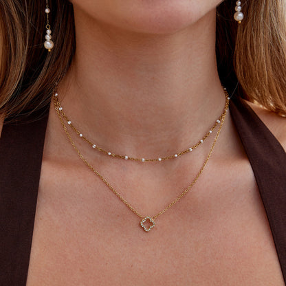 Radiant Clover Necklace – FIORENE