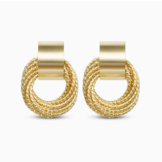 Gold Harmony Earrings – FIORENE