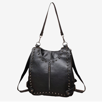 Studded Rebel Zip Backpack – FIORENE