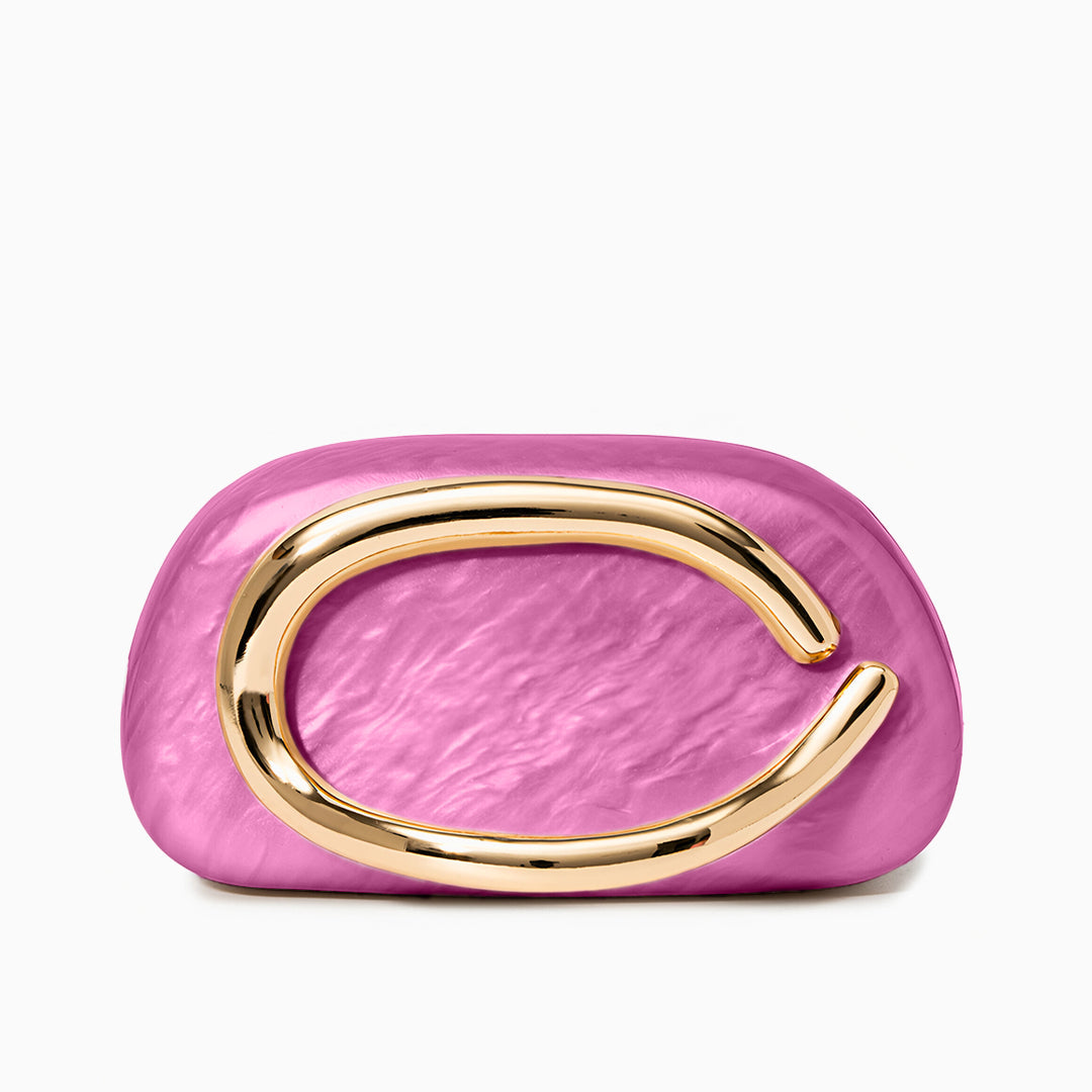 Pearl Wave Statement Clutch Bag – FIORENE