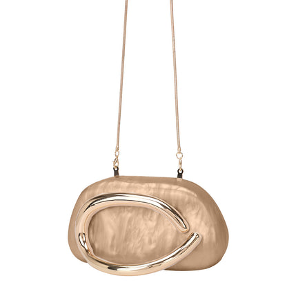 Pearl Wave Statement Clutch Bag – FIORENE