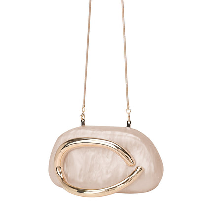 Pearl Wave Statement Clutch Bag – FIORENE